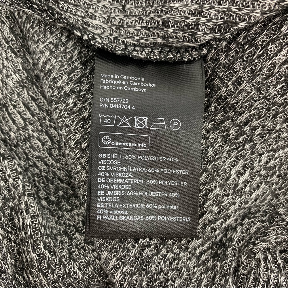 Divided by H&M Open Front Knit Cardigan Size M Worn By Lydia Martin Teen Wolf - Picture 5 of 5